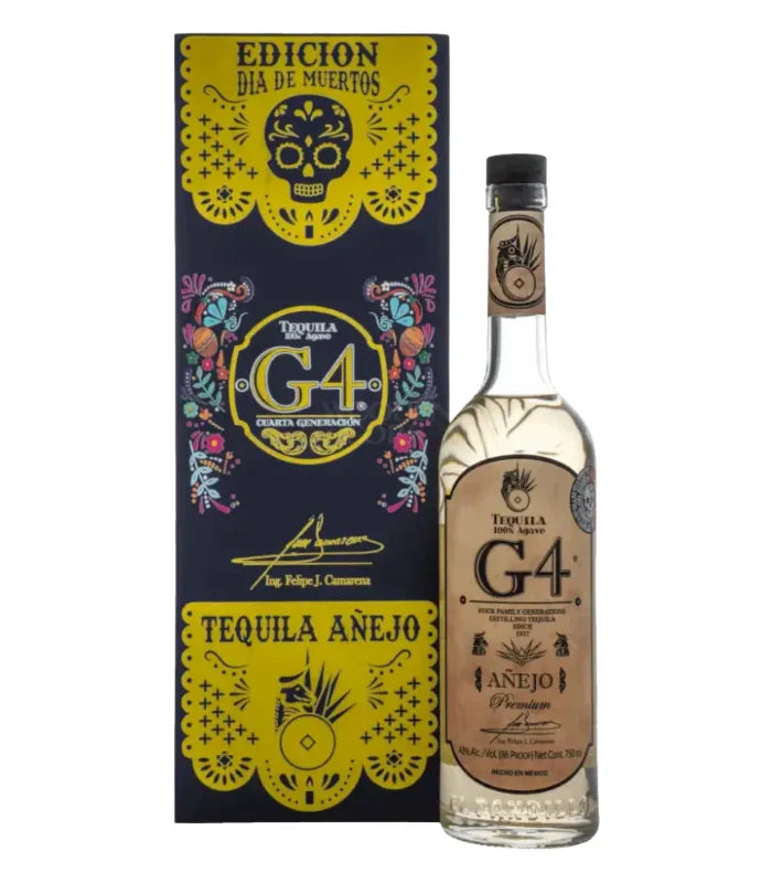 Load image into Gallery viewer, G4 Tequila Añejo de Madera Día de Muertos 2025 Edition - Main Street Liquor
