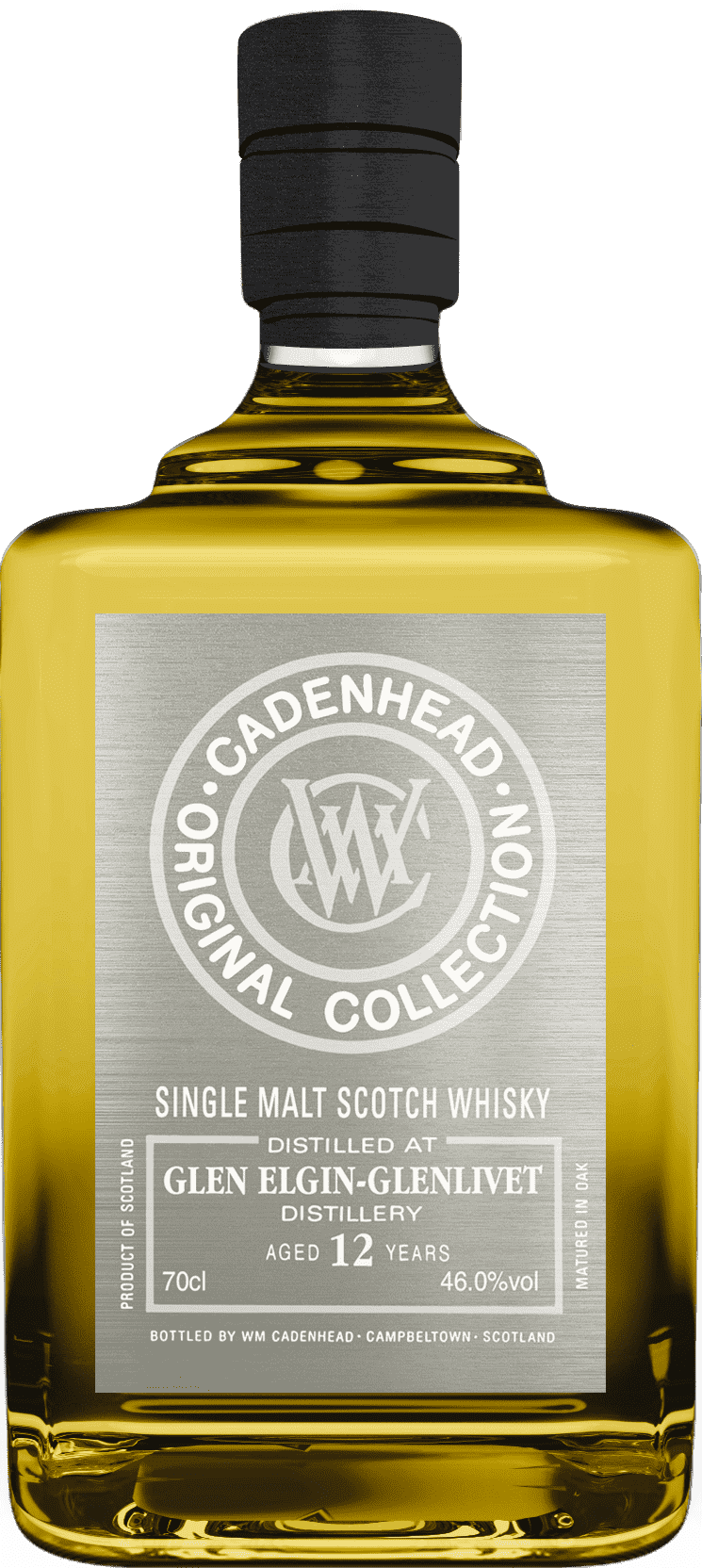 Load image into Gallery viewer, Cadenhead’s Glen Elgin - Glenlivet 12 Year Old Single Malt Scotch Whisky - Main Street Liquor
