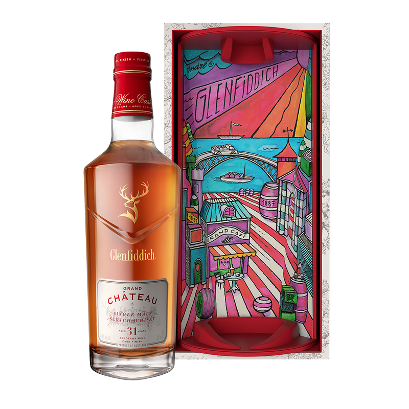 Load image into Gallery viewer, Glenfiddich 31 Year Old Grand Chateau Bordeaux Wine Cask Finish - Main Street Liquor
