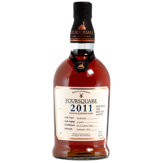 Foursquare 2011 Single Blended Rum Exceptional Cask Selection Mark XXIV 12 Year
