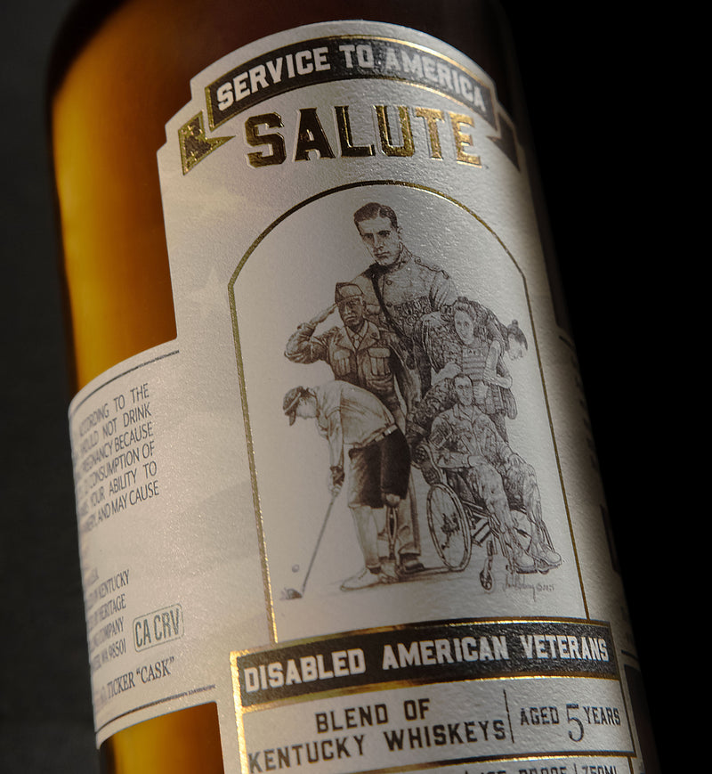 Load image into Gallery viewer, Service to America Salute™ Whiskey - Disabled American Veterans - Main Street Liquor
