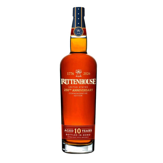 Rittenhouse 10 Year United States 250th Anniversary Commemorative Edition Straight Rye Whisky - Main Street Liquor