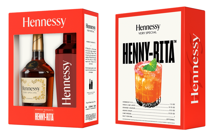 Hennessy V.S 750mL + Cocktail Shaker Gift Pack