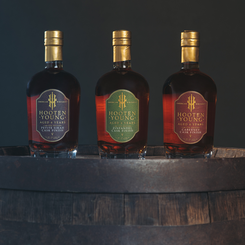 Load image into Gallery viewer, Hooten Young Wine Barrel Whiskey Collection
