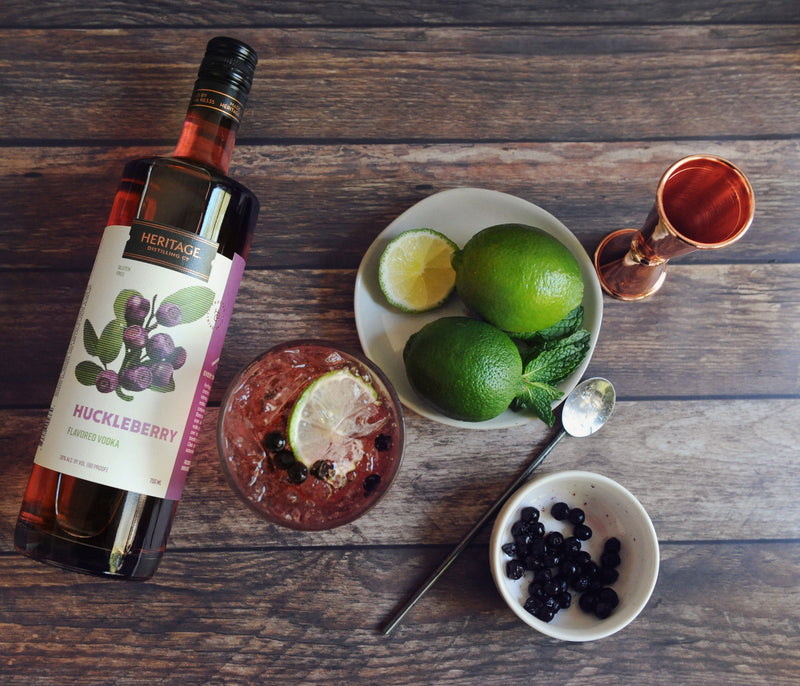Load image into Gallery viewer, Heritage Distilling Co Huckleberry Flavored Vodka
