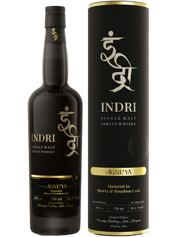 Load image into Gallery viewer, Indri - Trini Agneya Single Malt Indian Whisky Sherry &amp; Bourbon Cask - Main Street Liquor
