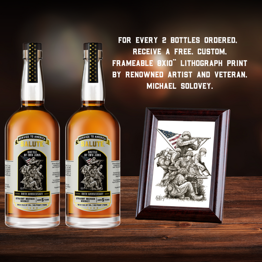 Heritage Distilling Co Service to America Salute™ Whiskey - Battle of Iwo Jima