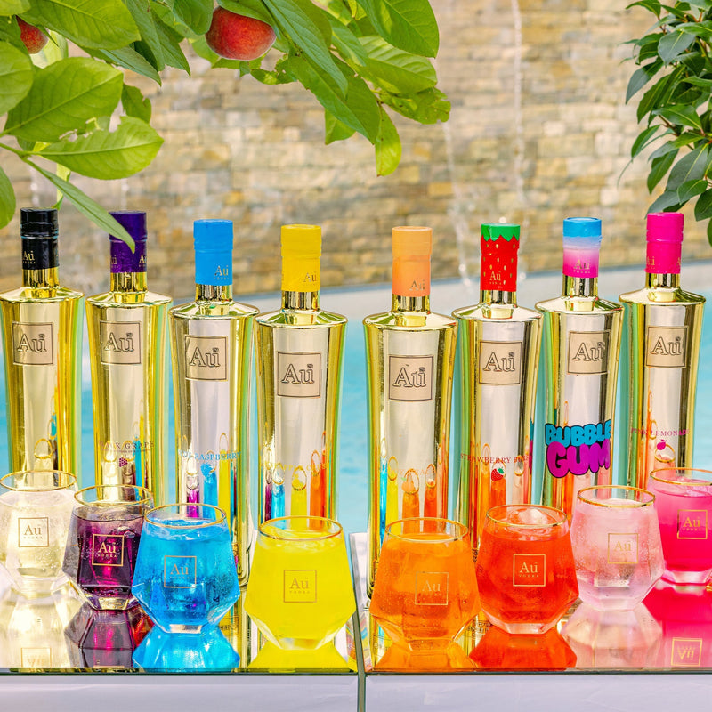 Load image into Gallery viewer, Au Vodka Juicy Peach 8 Bottle Collection
