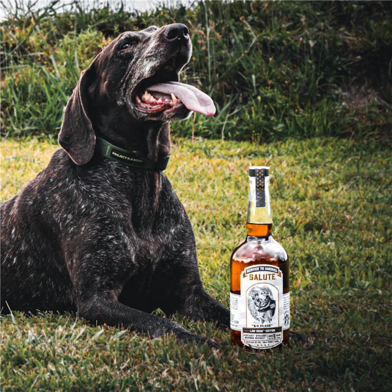 Load image into Gallery viewer, Service to America Salute™ Whiskey - Law Dogs K - 9 Flash - Main Street Liquor
