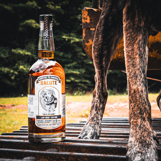 Service to America Salute™ Whiskey - Law Dogs K-9 Flash – Bourbon
