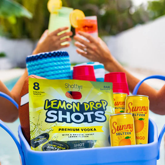 Shottys Lemon Drop Vodka Shots (8 Shots)