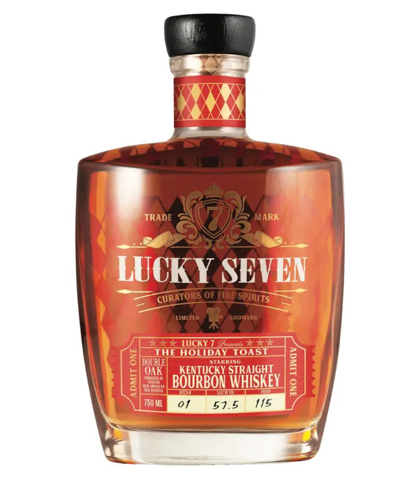 Lucky Seven The Holiday Toast Double Oak Straight Bourbon 750mL