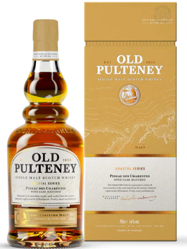 Load image into Gallery viewer, Old Pulteney Coastal Series Pineau Des Charentes Wine Cask Matured - Main Street Liquor
