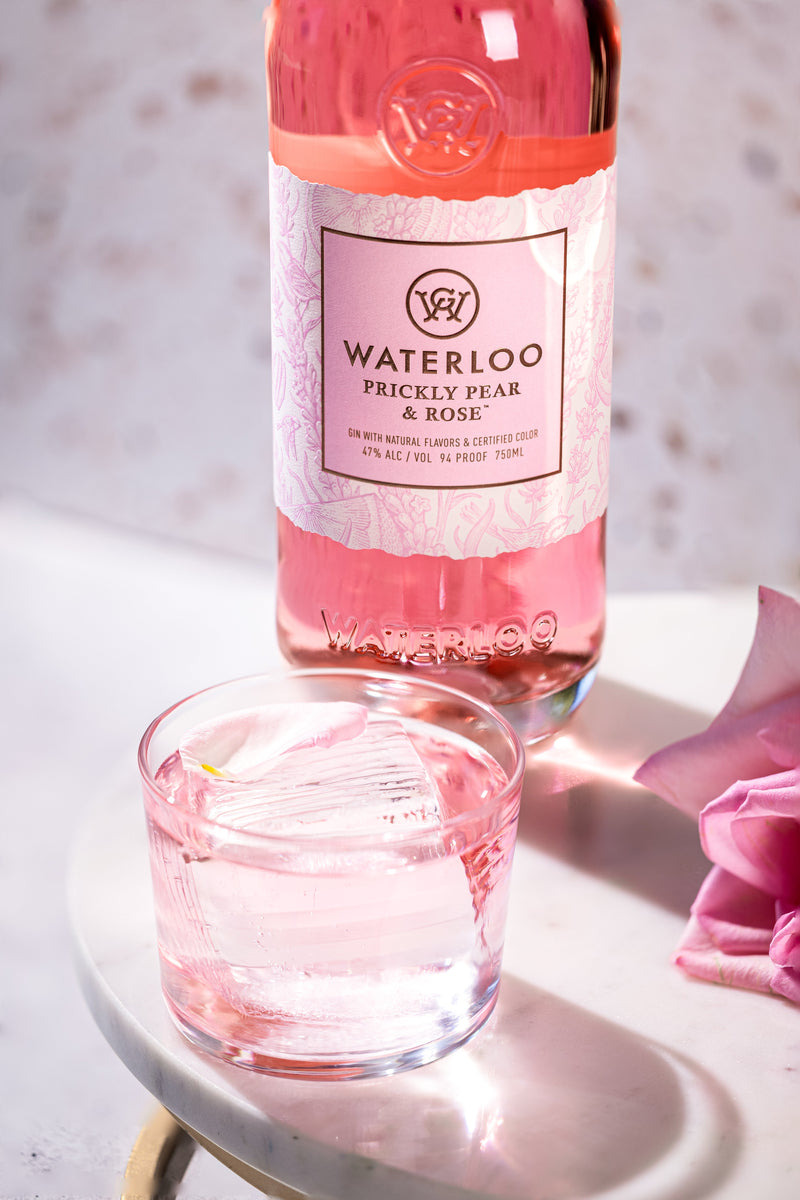 Load image into Gallery viewer, Waterloo Prickly Pear &amp; Rose Gin - Main Street Liquor

