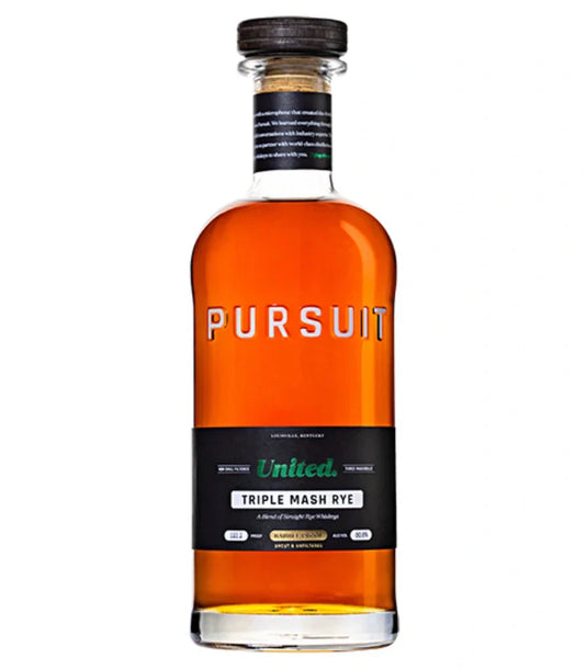 Pursuit United Barrel Proof Triple Mash Rye Whiskey 700mL - Main Street Liquor