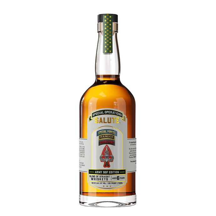 Heritage Distilling Co Special Operations Salute™ Whiskey - Army SOF Edition (Bottle Only)