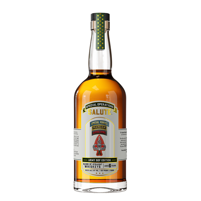 Load image into Gallery viewer, Heritage Distilling Co Special Operations Salute™ Whiskey - Army SOF Edition (Bottle Only)
