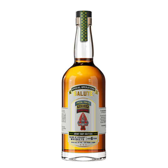 Heritage Distilling Co Special Operations Salute™ Whiskey - Army SOF Edition (Bottle Only)
