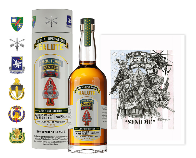 Load image into Gallery viewer, Heritage Distilling Co Special Operations Salute™ Whiskey - Army SOF Edition - Main Street Liquor
