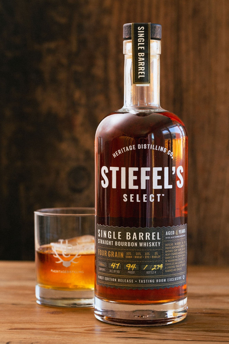 Load image into Gallery viewer, Heritage Distilling Co Stiefel&#39;s Select Single Barrel: Four Grain Bourbon
