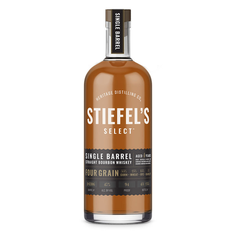 Load image into Gallery viewer, Heritage Distilling Co Stiefel&#39;s Select Single Barrel: Four Grain Bourbon
