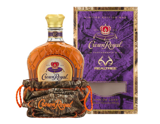 Crown Royal x REALTREE Deluxe Limited Edition With Camo Bag