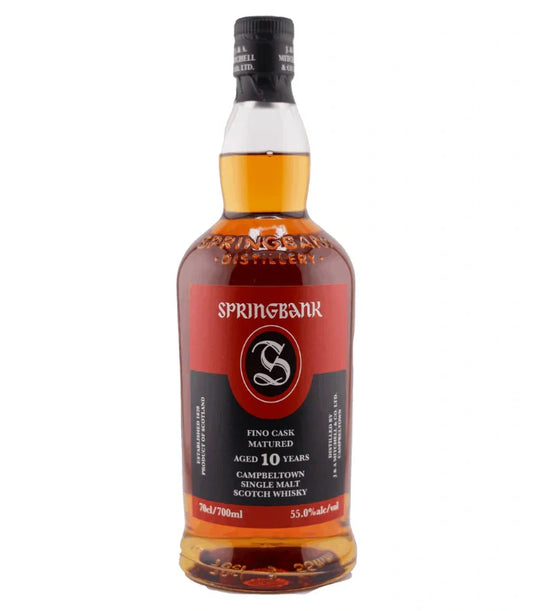 Springbank 10 Year Fino Cask Matured Single Malt Scotch Whisky 700mL - Main Street Liquor
