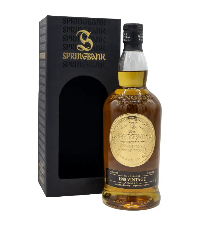 Load image into Gallery viewer, Springbank 1998 Vintage Limited Edition Single Malt Scotch Whisky - Main Street Liquor
