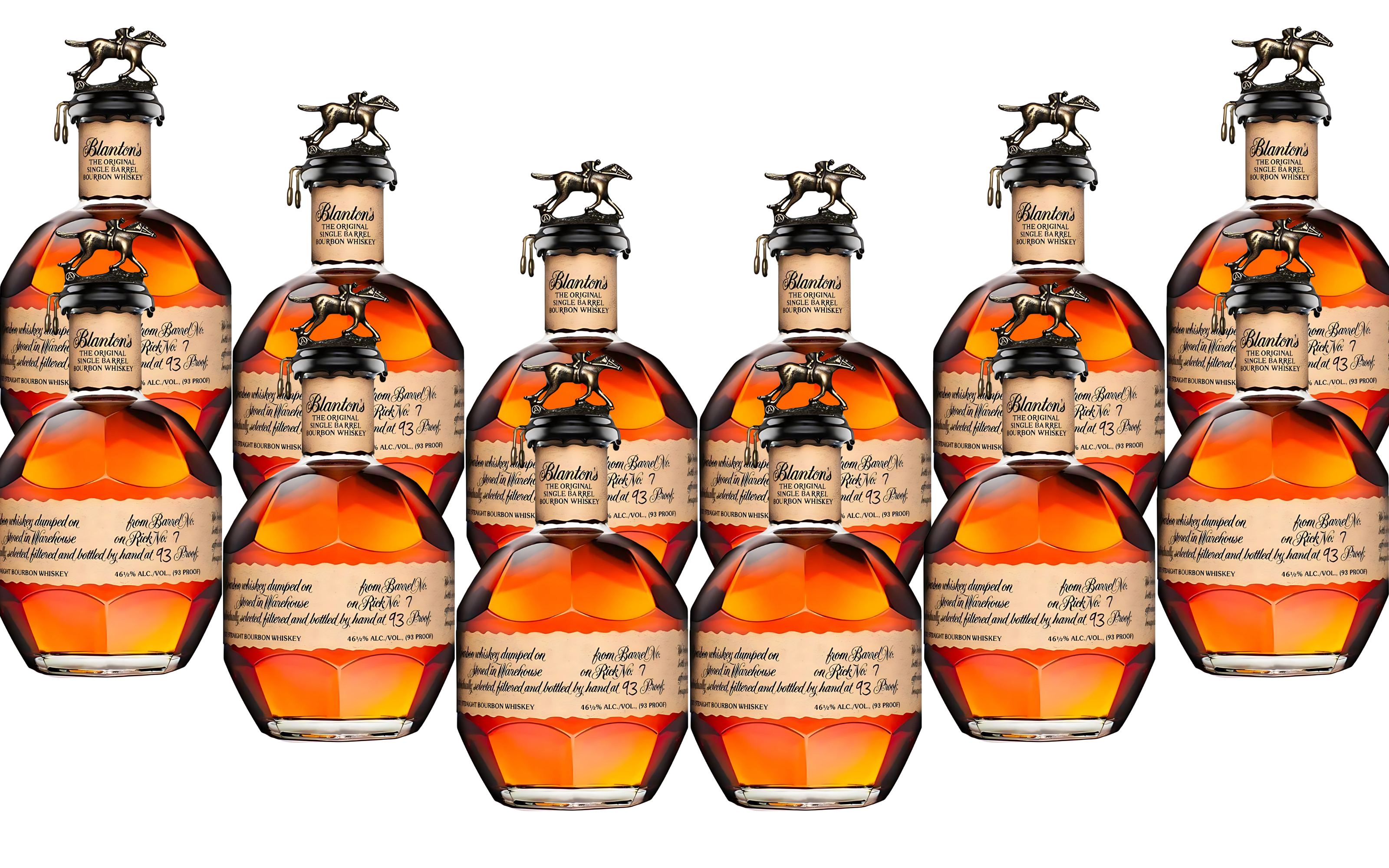Blanton's Original Single Barrel Bourbon 750ml 12 Pack – Bourbon Hunt USA