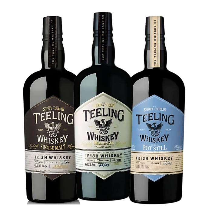 Teeling Trio Bundle: Single Malt, Single Pot Still & Small Batch