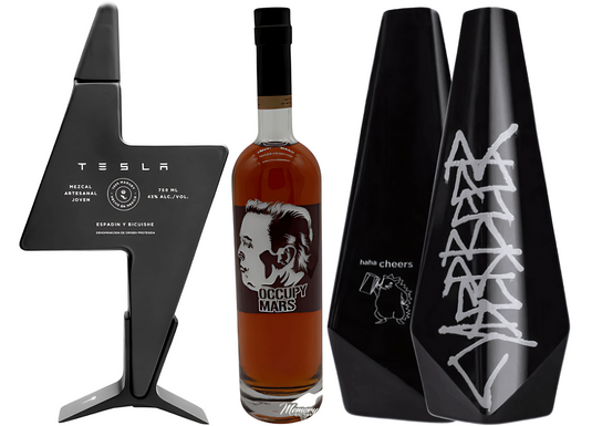 Tesla Space Bundle – Tesla Mezcal, CyberBeer 2-Pack & 