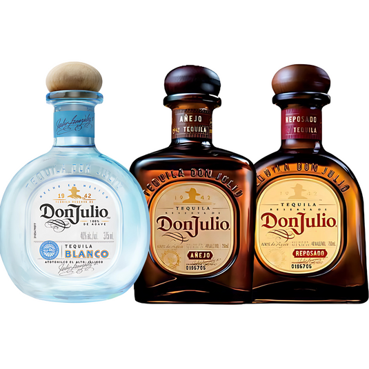 Don Julio Tequila Bundle: Blanco, Reposado & Añejo