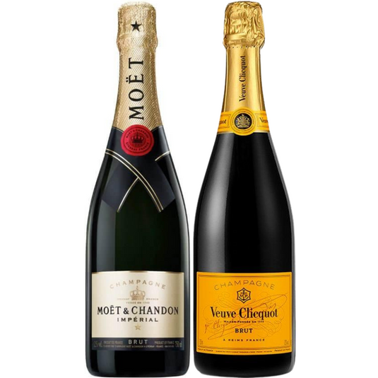 Prestige Champagne Bundle – Moët & Chandon Impérial & Veuve Clicquot Brut