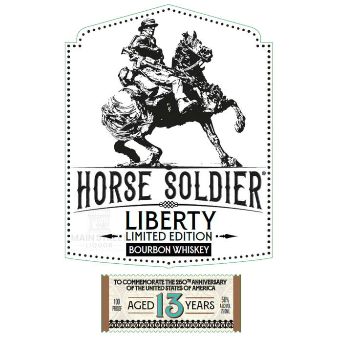 Horse Soldier Liberty 13 Year Bourbon Whiskey Limited Edition