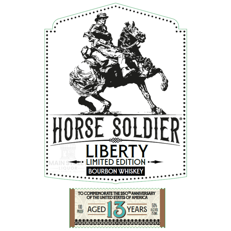 Load image into Gallery viewer, Horse Soldier Liberty 13 Year Bourbon Whiskey Limited Edition - Main Street Liquor
