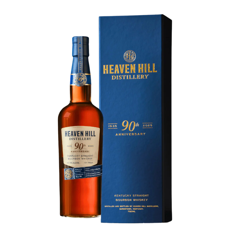 Load image into Gallery viewer, Heaven Hill 90th Anniversary 9 Year Old Kentucky Straight Bourbon Whiskey 750ml - Main Street Liquor
