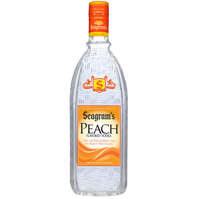 Seagram's Peach Flavored Vodka - Main Street Liquor