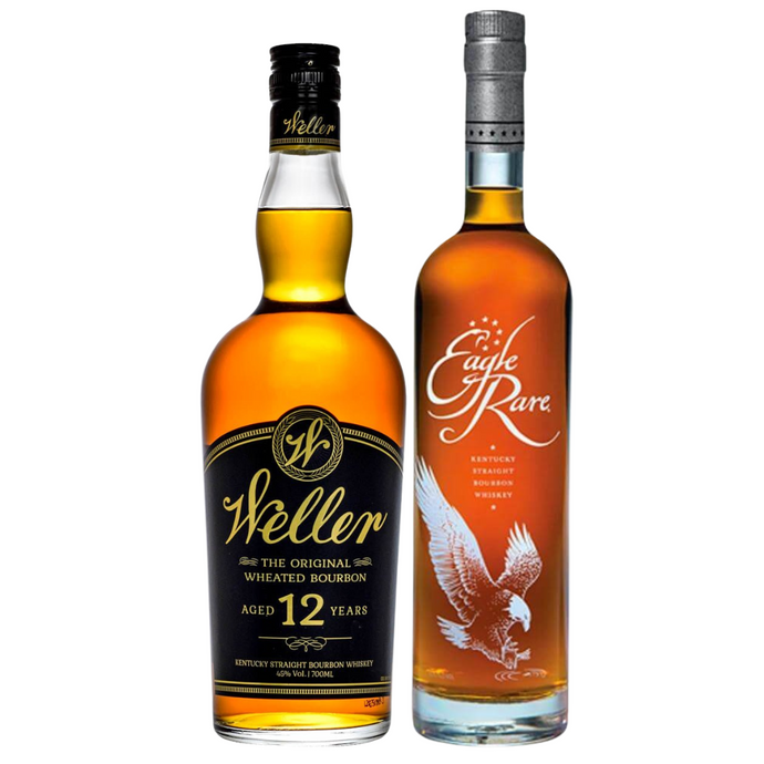 Weller Rare Bundle – Weller 12 Year 700mL & Eagle Rare 10 Year 700mL