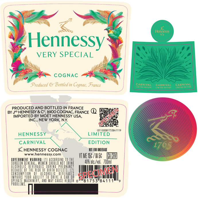 Hennessy V.S Carnival Limited Edition Cognac 2025 700mL