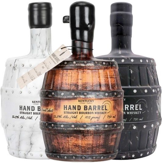 Hand Barrel Bourbon Bundle: Single Barrel Select, Small Batch & Double Oak