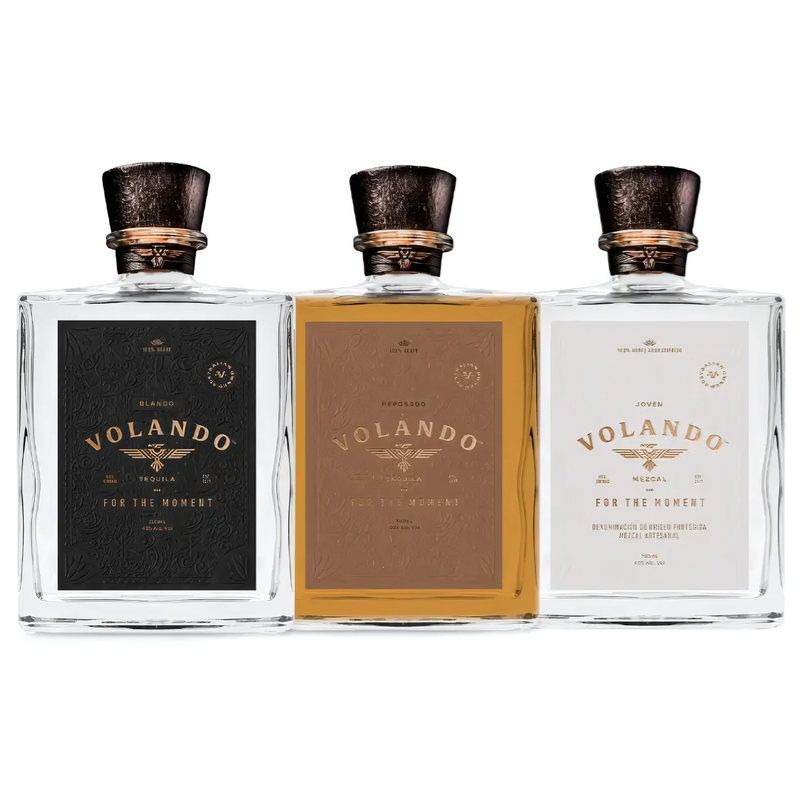 Load image into Gallery viewer, Volando Tequila &amp; Mezcal Gift Set – Blanco, Reposado &amp; Joven
