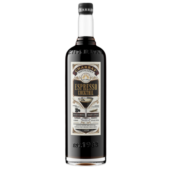 Charbay Espresso Cocktail – Ready-to-Serve 1L