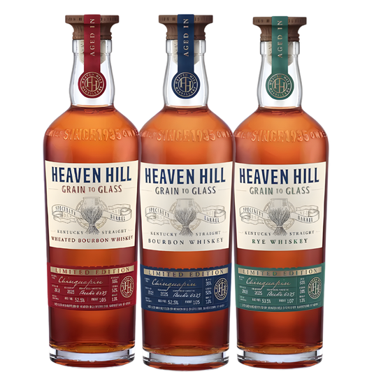 Heaven Hill Grain to Glass Chinquapin Oak Series Bundle Limited Edition - Main Street Liquor