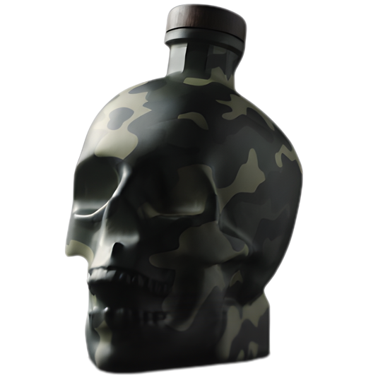 Crystal Head Vodka Camo Veteran Tribute Limited Edition - Main Street Liquor