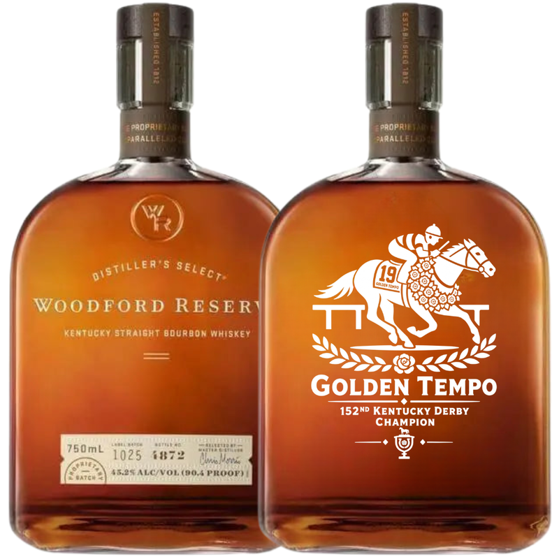 Load image into Gallery viewer, Woodford Reserve Kentucky Straight Bourbon Golden Tempo Champion Edition - Main Street Liquor
