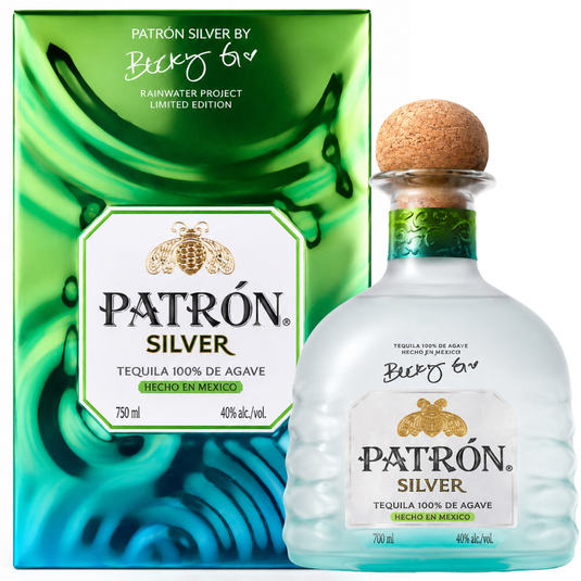 Patrón Silver Isla Urbana x Becky G Frosted Bottle Limited Edition Tequila 700mL - Main Street Liquor