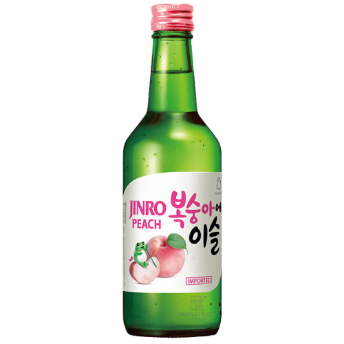 Jinro Peach Soju 375mL