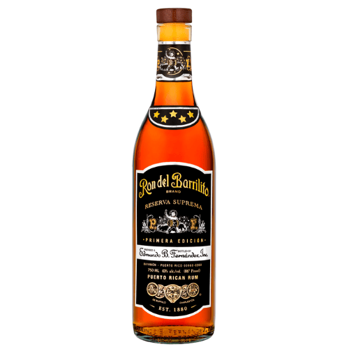 Ron Del Barrilito Five Stars Reserva Suprema Rum 750mL - Main Street Liquor