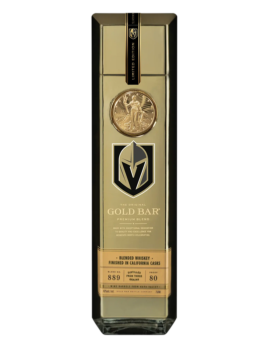 Gold Bar Vegas Golden Knights Limited Edition Blended Whiskey - Main Street Liquor