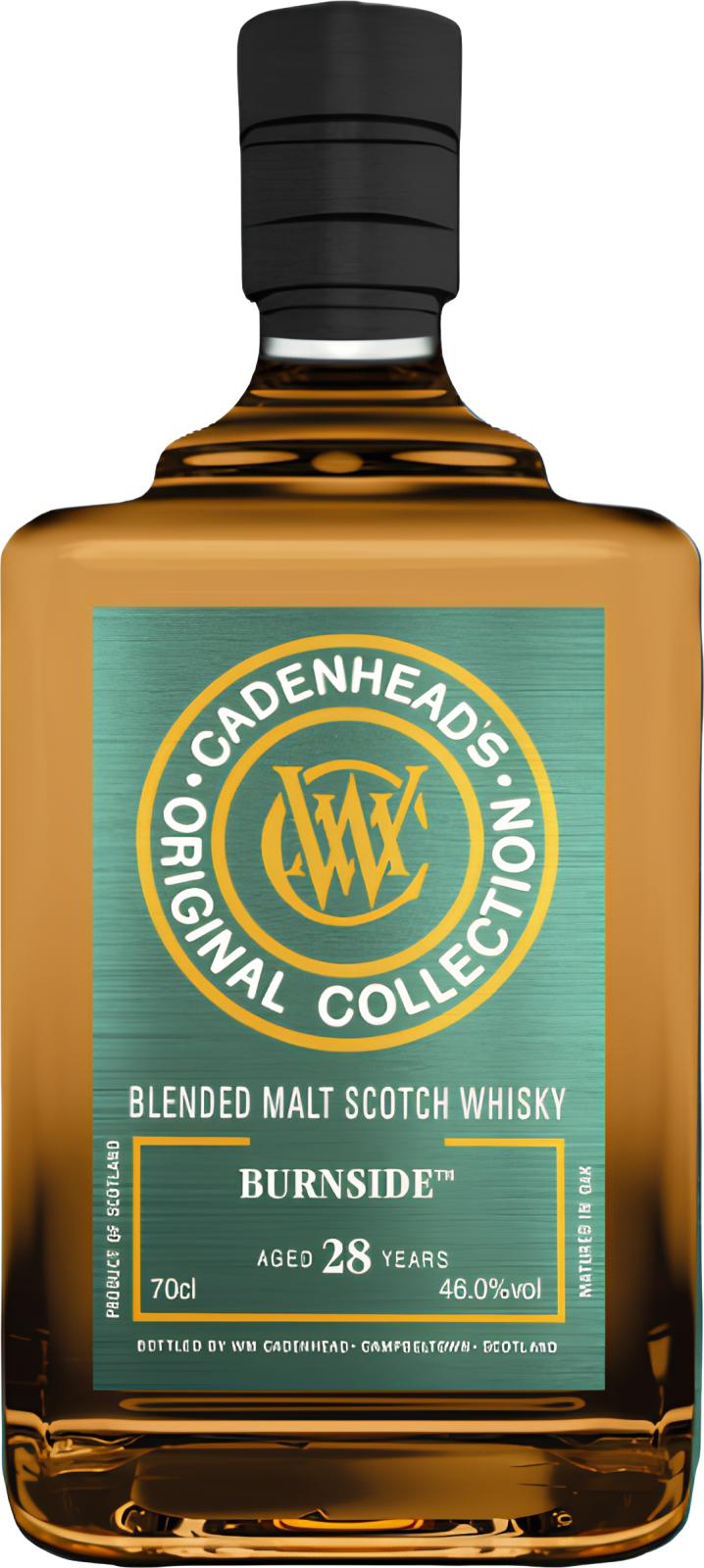 Load image into Gallery viewer, Cadenhead’s Burnside 28 Year Old Blended Malt Scotch Whisky - Main Street Liquor
